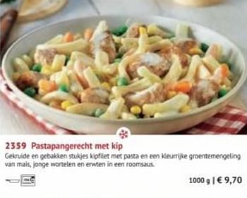 Promoties Pastapangerecht met kip - Huismerk - Bofrost - Geldig van 30/03/2020 tot 27/09/2020 bij Bofrost