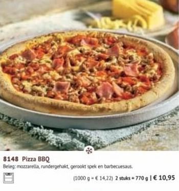 Promotions Pizza bbq - Produit maison - Bofrost - Valide de 30/03/2020 à 27/09/2020 chez Bofrost