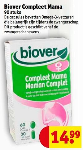 Promoties Biover compleet mama - Biover - Geldig van 13/04/2020 tot 25/10/2020 bij Kruidvat