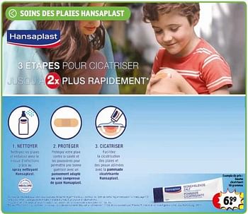 Promotions Baume cicatrisant - Hansaplast - Valide de 13/04/2020 à 25/10/2020 chez Kruidvat