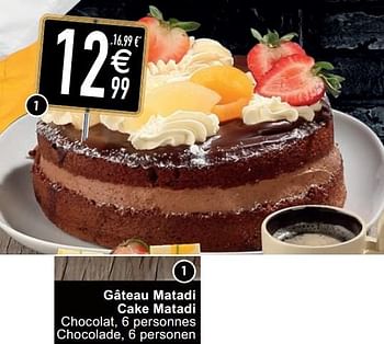 Matadi Gateau Matadi Cake Matadi En Promotion Chez Cora