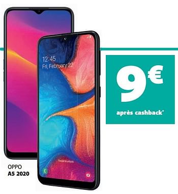 Promotions Oppo a5 2020 - Oppo - Valide de 20/04/2020 à 09/05/2020 chez Base