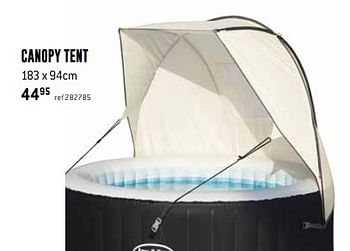 Promoties Canopy tent - Lay-Z-Spa - Geldig van 01/05/2020 tot 31/05/2020 bij Freetime