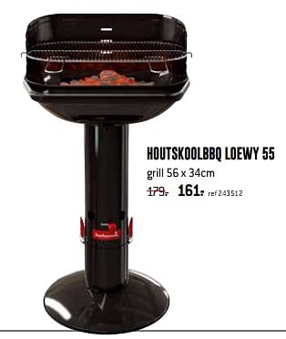Promoties Houtskoolbbq loewy 55 - Barbecook - Geldig van 01/05/2020 tot 31/05/2020 bij Freetime