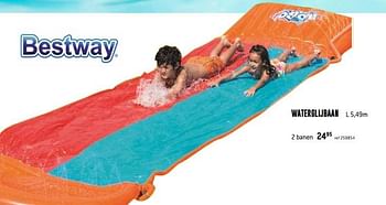 Promoties Waterglijbaan banen - BestWay - Geldig van 01/05/2020 tot 31/05/2020 bij Freetime