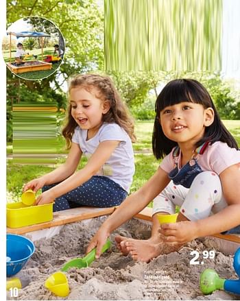 Promoties Zandspeelgoed - Playtive Junior - Geldig van 01/05/2020 tot 31/05/2020 bij Lidl