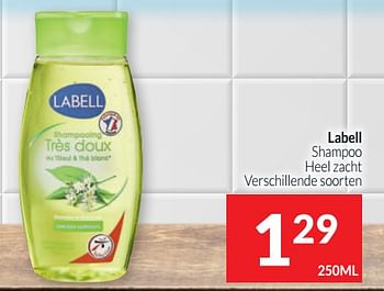Promoties Labell shampoo heel zacht - Labell - Geldig van 01/05/2020 tot 31/05/2020 bij Intermarche