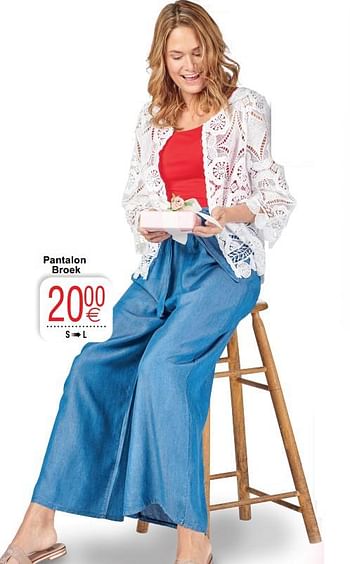 Promoties Pantalon broek - Huismerk - Cora - Geldig van 05/05/2020 tot 18/05/2020 bij Cora