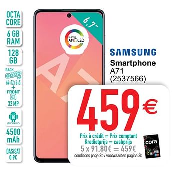 promo samsung a71