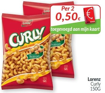 Promoties Lorenz curly - lorenz - Geldig van 01/05/2020 tot 31/05/2020 bij Intermarche