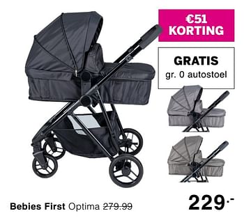 Promotions Bebies first optima - bebiesfirst - Valide de 03/05/2020 à 09/05/2020 chez Baby & Tiener Megastore