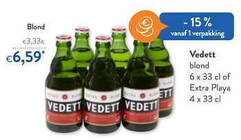 Promoties Vedett blond - Vedett - Geldig van 06/05/2020 tot 19/05/2020 bij OKay