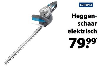 Promoties Gamma heggenschaar elektrisch - Gamma - Geldig van 18/03/2020 tot 30/06/2020 bij Gamma