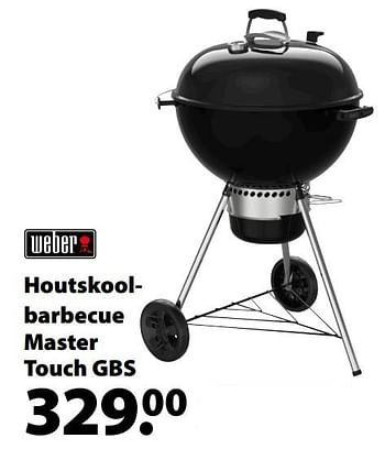 Promoties Houtskoolbarbecue master touch gbs - Weber - Geldig van 18/03/2020 tot 30/06/2020 bij Gamma