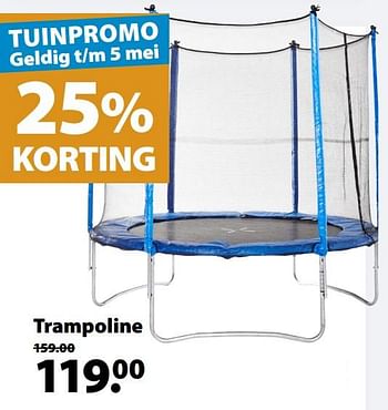 Promoties Trampoline - Huismerk - Gamma - Geldig van 18/03/2020 tot 30/06/2020 bij Gamma
