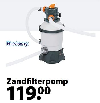 Promoties Zandfilterpomp - BestWay - Geldig van 18/03/2020 tot 30/06/2020 bij Gamma