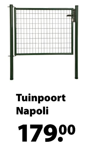 Promoties Tuinpoort napoli - Huismerk - Gamma - Geldig van 18/03/2020 tot 30/06/2020 bij Gamma