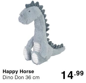 Promoties Happy horse dino don - Happy Horse - Geldig van 03/05/2020 tot 09/05/2020 bij Baby & Tiener Megastore