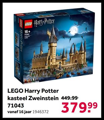Promoties Lego harry potter kasteel zweinstein 71043 - Lego - Geldig van 02/05/2020 tot 17/05/2020 bij Intertoys