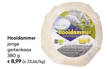 Promoties Hooidammer jonge geitenkaas - Hooidammer - Geldig van 06/05/2020 tot 02/06/2020 bij Bioplanet