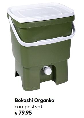 Promoties Bokashi organko compostvat - Huismerk - Bioplanet - Geldig van 06/05/2020 tot 02/06/2020 bij Bioplanet