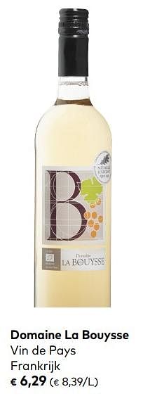 Promoties Domaine la bouysse vin de pays frankrijk - Witte wijnen - Geldig van 06/05/2020 tot 02/06/2020 bij Bioplanet