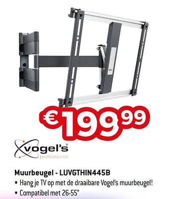 Promotions Muurbeugel - luvgthin445b - Vogels - Valide de 07/05/2020 à 30/06/2020 chez Exellent