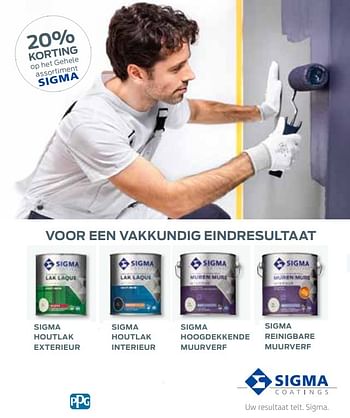 Promotions 20% korting op het gehele assortiment sigma - Sigma - Valide de 18/05/2020 à 14/06/2020 chez Euro Shop