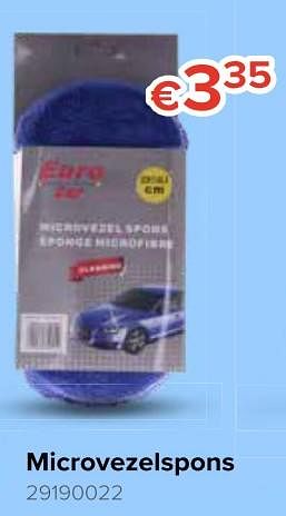 Promoties Microvezelspons - Euro Car - Geldig van 18/05/2020 tot 14/06/2020 bij Euro Shop