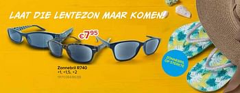Promoties Zonnebril r740 - Huismerk - Euroshop - Geldig van 18/05/2020 tot 14/06/2020 bij Euro Shop