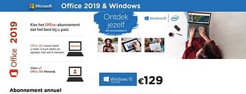 Promotions Windows 10 home - Microsoft - Valide de 04/05/2020 à 31/05/2020 chez Compudeals