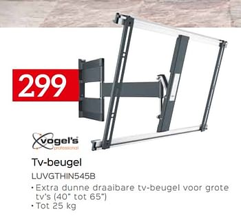Promotions Tv-beugel luvgthin545b - Vogels - Valide de 07/05/2020 à 30/06/2020 chez Selexion