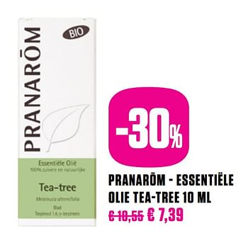 Promoties Pranarom - essentiële olie tea-tree - Pranarôm - Geldig van 25/05/2020 tot 27/09/2020 bij Medi-Market
