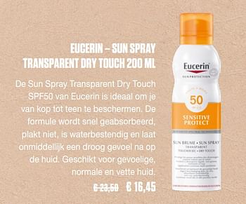 Promotions Eucerin - Eucerin - Valide de 25/05/2020 à 27/09/2020 chez Medi-Market