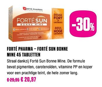 Promoties Forté pharma - Forte pharma - Geldig van 25/05/2020 tot 27/09/2020 bij Medi-Market