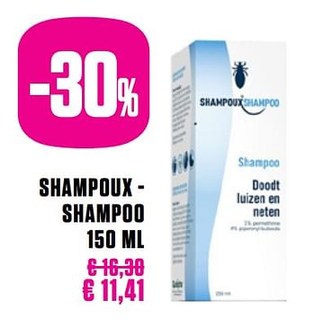 Promotions Shampoux - shampoo - Shampoux - Valide de 25/05/2020 à 27/09/2020 chez Medi-Market