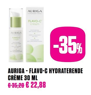 Promoties Auriga - flavo-c hydraterende crème - Auriga - Geldig van 25/05/2020 tot 27/09/2020 bij Medi-Market