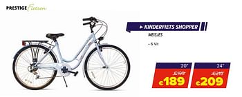 Promoties Kinderfiets shopper - Prestige - Geldig van 22/05/2020 tot 14/06/2020 bij Euro Shop