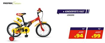 Promoties Kinderfiets fast - Prestige - Geldig van 22/05/2020 tot 14/06/2020 bij Euro Shop