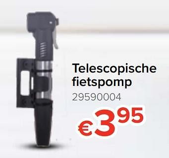 Promoties Telescopische fietspomp - Huismerk - Euroshop - Geldig van 22/05/2020 tot 14/06/2020 bij Euro Shop