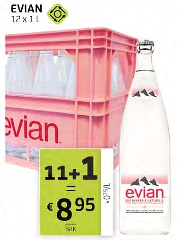 Promoties Evian - Evian - Geldig van 15/05/2020 tot 28/05/2020 bij BelBev