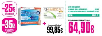Promotions Forte pharma + xl-s medical - Forte pharma - Valide de 25/05/2020 à 27/09/2020 chez Medi-Market