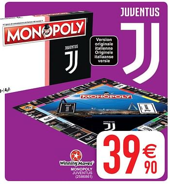 Promoties Monopoly juventus - Winning Moves - Geldig van 19/05/2020 tot 30/05/2020 bij Cora