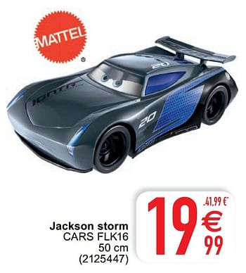 Promotions Jackson storm cars flk16 - Mattel - Valide de 19/05/2020 à 30/05/2020 chez Cora