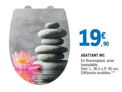 Abattant wc outlet brico leclerc