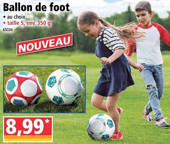 Promotions Ballon de foot - Produit Maison - Norma - Valide de 20/05/2020 à 26/05/2020 chez Norma