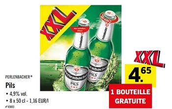 Promotion Lidl Pils Perlenbacher Boissons Valide Jusqua 4 Promobutler