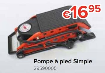 Promotions Pompe à pied simple - Produit Maison - Euroshop - Valide de 22/05/2020 à 14/06/2020 chez Euro Shop