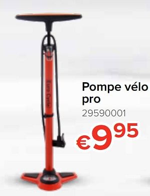 Promotions Pompe vélo pro - Produit Maison - Euroshop - Valide de 22/05/2020 à 14/06/2020 chez Euro Shop