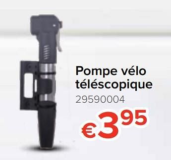 Promotions Pompe vélo téléscopique - Produit Maison - Euroshop - Valide de 22/05/2020 à 14/06/2020 chez Euro Shop